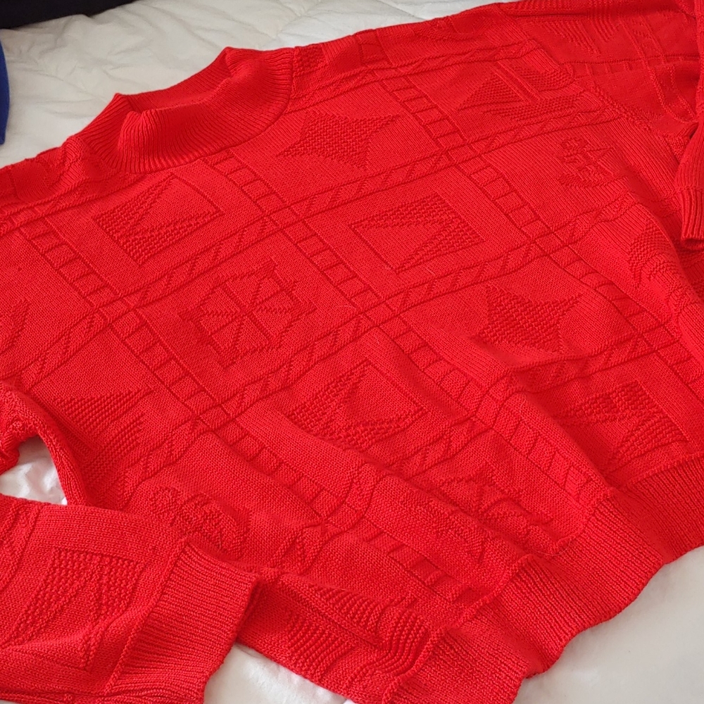 Vintage lightweight mockneck sweater